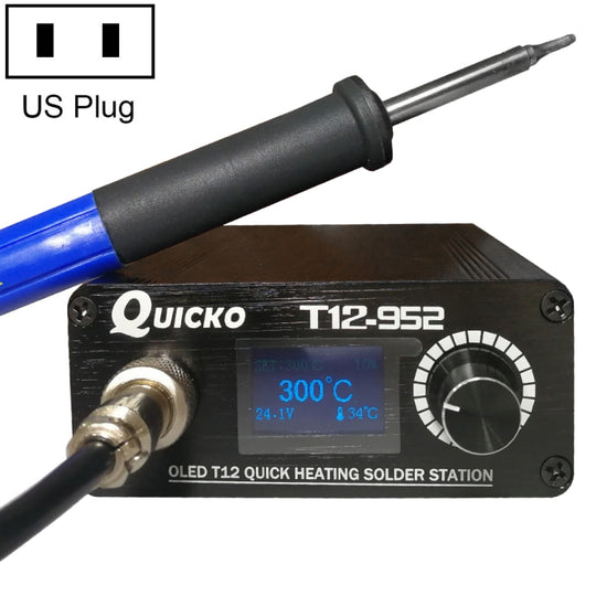 Fer à souder de réparation électronique Quicko avec poignée (prise américaine)