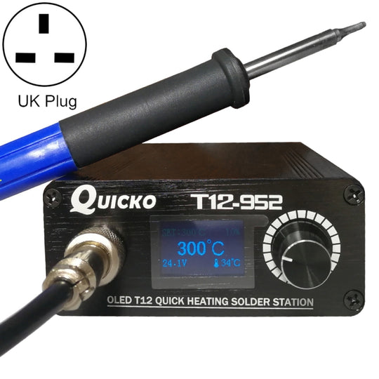 Fer à souder de réparation électronique Quicko avec poignée (prise britannique)