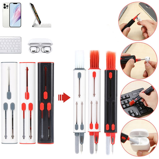 Bluetooth Headphones Earbuds Cleaning Pen(White Gray) - Other Accessories by buy2fix | Online Shopping UK | buy2fix