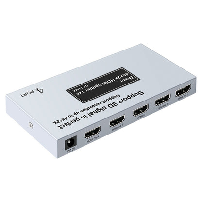 DTECH DT-7144A HDMI 2.0 1 In 4 Out 4K X 2K HD Video Splitter, CN Plug by buy2fix