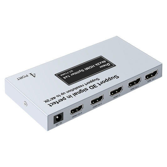 DTECH DT-7144A HDMI 2.0 1 In 4 Out 4K X 2K HD Video Splitter, CN Plug by buy2fix