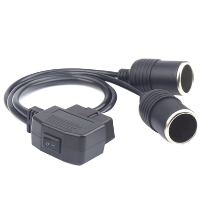 Car OBD To Cigarette Lighter Female Seat Driving Recorder Power Cord 50cm - Cigar Socket by buy2fix | Online Shopping UK | buy2fix