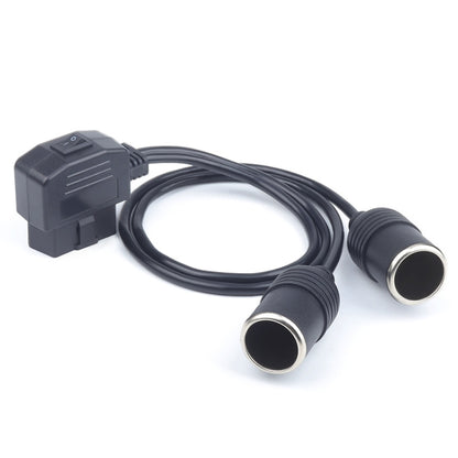 Car OBD To Cigarette Lighter Female Seat Driving Recorder Power Cord 50cm - Cigar Socket by buy2fix | Online Shopping UK | buy2fix