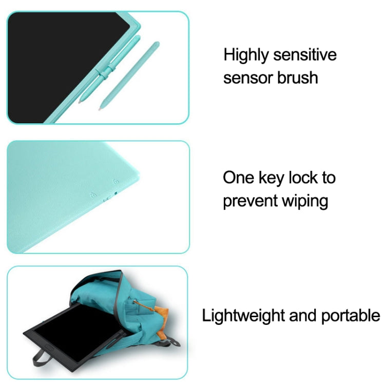 10 inch LCD Writing Board Children Hand Drawn Board, Style: Light Blue Monochrome -  by buy2fix | Online Shopping UK | buy2fix