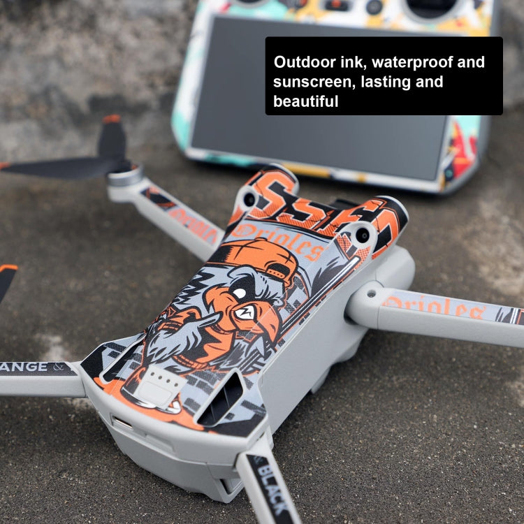 Sunnylife Drone+Remote Control Protective Sticker For DJI Mini 3 Pro RC Version( Time Gate) - Stickers by Sunnylife | Online Shopping UK | buy2fix