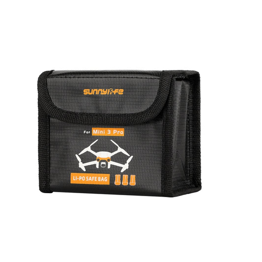 Sunnylife  Battery Explosion-proof Bag Storage Bag for DJI Mini 3 Pro,Size: Can Hold 3 Batteries - Carry Cases & Bags by Sunnylife | Online Shopping UK | buy2fix