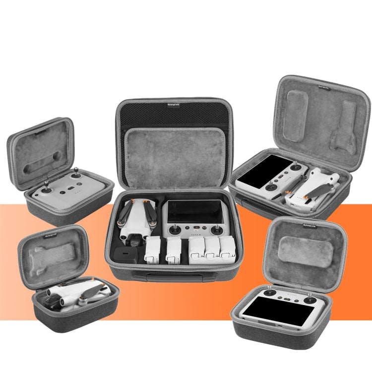 Sunnylife Drone Protective Storage Bag for DJI Mini 3 Pro,Style: Can Hold 6 Battery Bag - Carry Cases & Bags by Sunnylife | Online Shopping UK | buy2fix