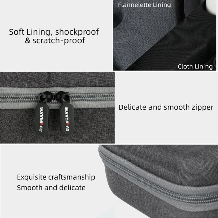 Sunnylife Drone Protective Storage Bag for DJI Mini 3 Pro,Style: Can Hold 6 Battery Bag - Carry Cases & Bags by Sunnylife | Online Shopping UK | buy2fix