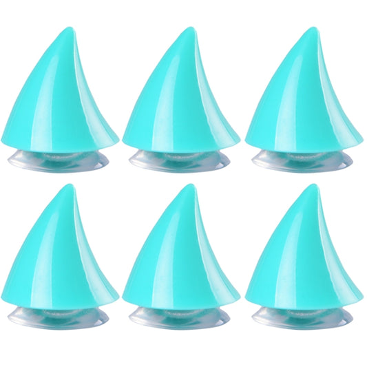2pcs /Pair Motorcycle Helmet Devil Sucker Decoration, Style: Small Horns (Light Blue) - Ornamental Parts by buy2fix | Online Shopping UK | buy2fix
