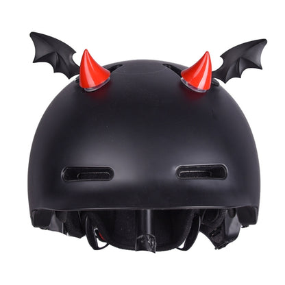 2pcs /Pair Motorcycle Helmet Devil Sucker Decoration, Style: Small Horns (White) - Ornamental Parts by buy2fix | Online Shopping UK | buy2fix