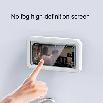 Retractable Rotating Bathroom Waterproof Mobile Phone Box Wall Mount Mobile Phone Holder(Green) - Shower & Wall Mounts by buy2fix | Online Shopping UK | buy2fix