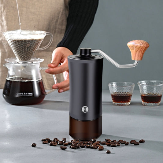 Manual Stainless Steel Core Dual Shaft Hand Crank Coffee Bean Grinder - Coffee Machine & Accessories by buy2fix | Online Shopping UK | buy2fix