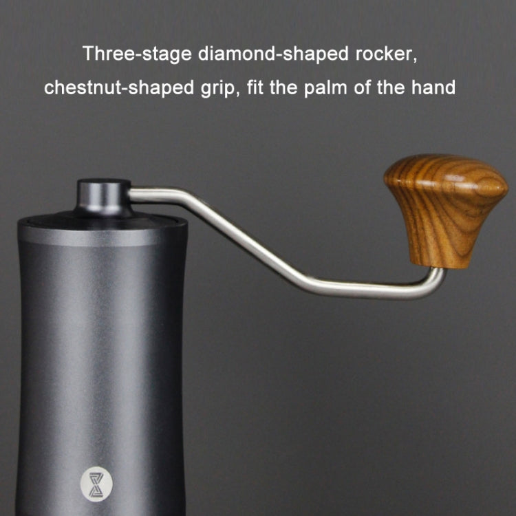 Manual Stainless Steel Core Dual Shaft Hand Crank Coffee Bean Grinder - Coffee Machine & Accessories by buy2fix | Online Shopping UK | buy2fix