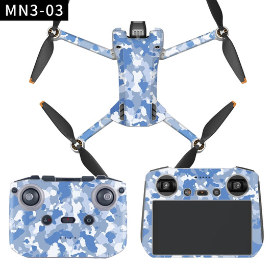 Flat Style Waterproof Anti-Scratch Sticker For DJI Mini 3 Pro RC-N1 Ordinary Version(Mn3-03) - Stickers by buy2fix | Online Shopping UK | buy2fix