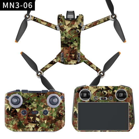 Flat Style Waterproof Anti-Scratch Sticker For DJI Mini 3 Pro RC-N1 Ordinary Version(Mn3-06) - Stickers by buy2fix | Online Shopping UK | buy2fix
