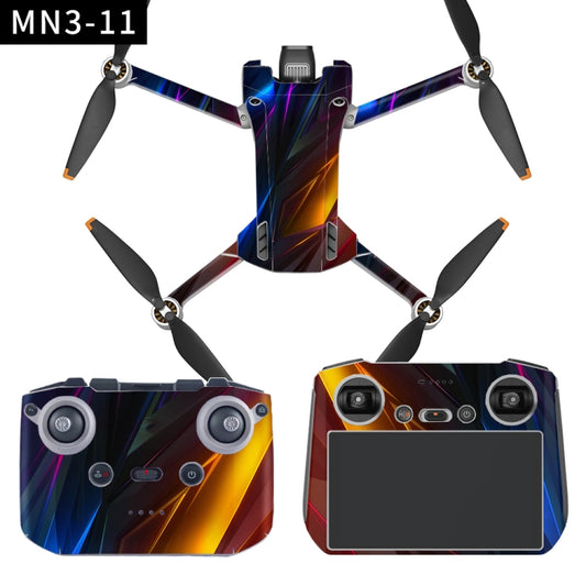 Flat Style Waterproof Anti-Scratch Sticker For DJI Mini 3 Pro RC-N1 Ordinary Version(Mn3-11) - Stickers by buy2fix | Online Shopping UK | buy2fix