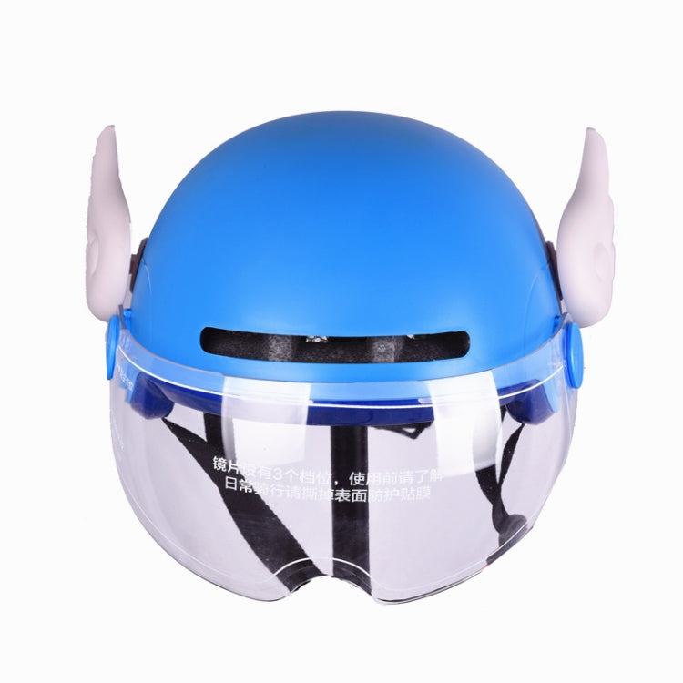 2 Pairs Motorcycle Helmet Angel Wings Decoration(Light Blue) - Ornamental Parts by buy2fix | Online Shopping UK | buy2fix