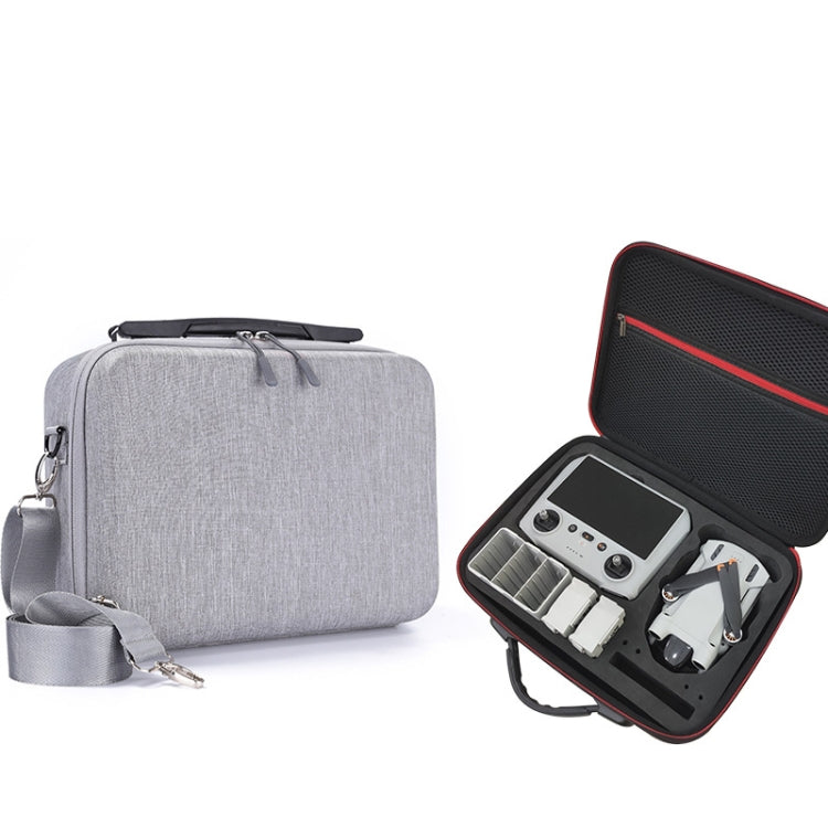 Portable Shoulder Bag for DJI Mini 3 Pro Drone Smart Controller(Grey) - Carry Cases & Bags by buy2fix | Online Shopping UK | buy2fix