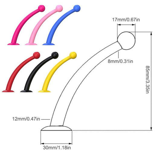 4PCS Motorcycle Helmet Soft Silicone Tentacle Sucker Decoration(Yellow) - Ornamental Parts by buy2fix | Online Shopping UK | buy2fix