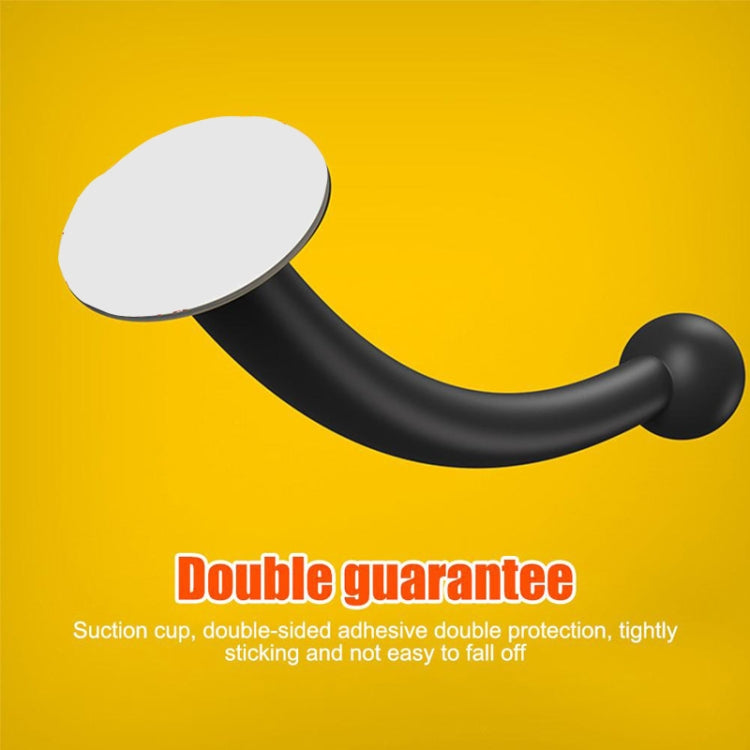 4PCS Motorcycle Helmet Soft Silicone Tentacle Sucker Decoration(Black) - Ornamental Parts by buy2fix | Online Shopping UK | buy2fix