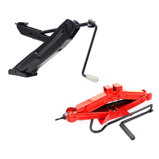 Portable Car Jack Z Type Hand Crank Tire Changing Tool(Black) - Car Jacks by buy2fix | Online Shopping UK | buy2fix