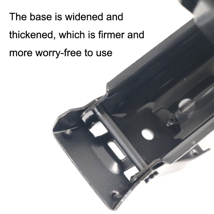 Portable Car Jack Z Type Hand Crank Tire Changing Tool(Black) - Car Jacks by buy2fix | Online Shopping UK | buy2fix