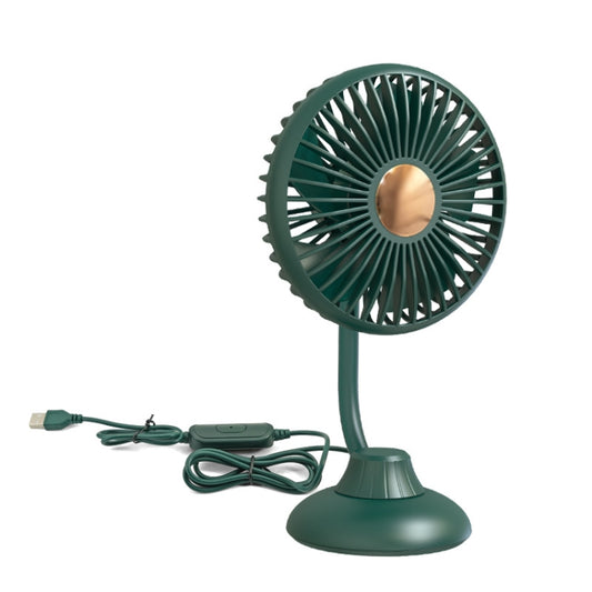 F502 Mini Hose Small Fan Car USB Fan(Green) - Heating & Fans by buy2fix | Online Shopping UK | buy2fix