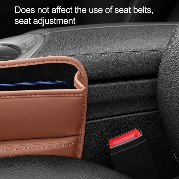 Car Seat Sewing Box Central Control Slot Storage Bag(Black) - Stowing Tidying by buy2fix | Online Shopping UK | buy2fix
