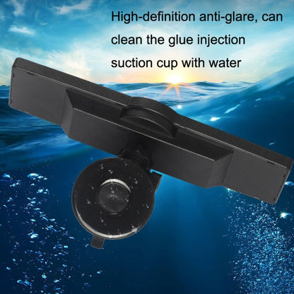 CZC-255 Car Glue Injection Suction Cup Carbon Fiber Rearview Mirror(Blue Mirror) - Interior Mirrors by buy2fix | Online Shopping UK | buy2fix