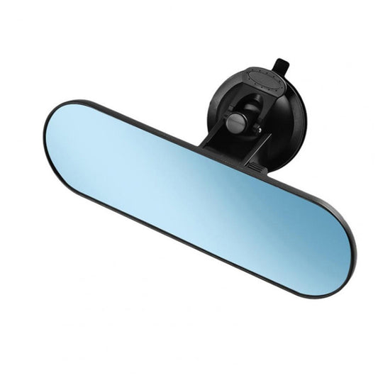 CZC-220 Car Strong Suction Cup Big Vision Flat Rearview Mirror(Blue Mirror) - Interior Mirrors by buy2fix | Online Shopping UK | buy2fix