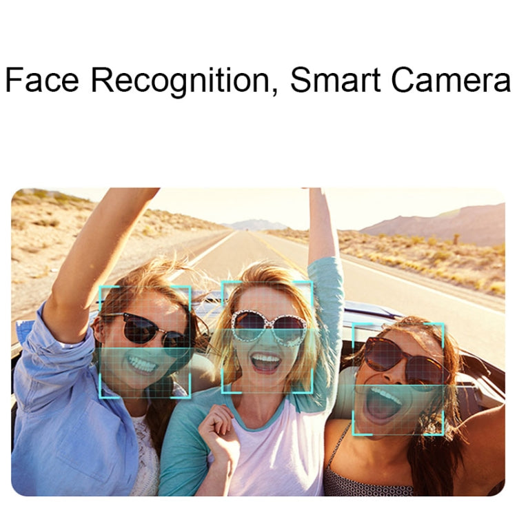 C200 4K Face Recognition WIFI Anti-Shake Outdoor Cycling Waterproof Sports Camera(White Set) - Video Cameras by buy2fix | Online Shopping UK | buy2fix
