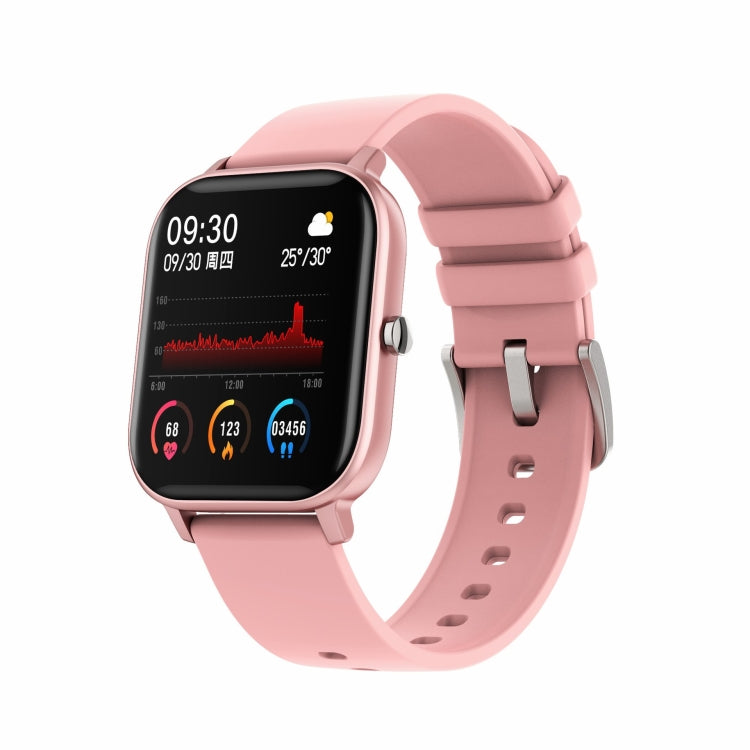 P8 1.4 Inch Heart Rate Blood Pressure Monitoring Smart Watch, Color: Pink by buy2fix