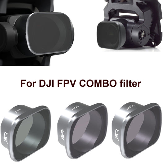 JUNESTAR  Drone Filters For DJI FPV COMBO ,Model: UV+CPL+ND8/16/32/64+STAR+Night - Lens Accessories by buy2fix | Online Shopping UK | buy2fix