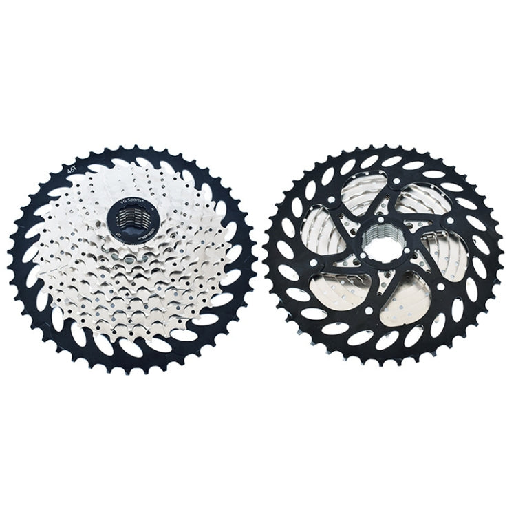 VG SPORTS Bicycle Lightweight Wear -Resistant Flywheel 10 Speed Mountains 11-46T - Bicycle Chains & Rounds by buy2fix | Online Shopping UK | buy2fix