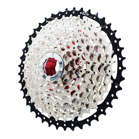 VG Sports Split Mountainbike Leichtes Kassettenschwungrad, Style: 8 Speed ​​42T (Silber)