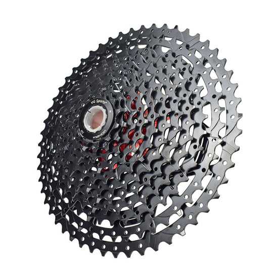 VG Sports Split Mountainbike Leichtes Kassettenschwungrad, Stil: 11 Speed ​​52T (Schwarz)