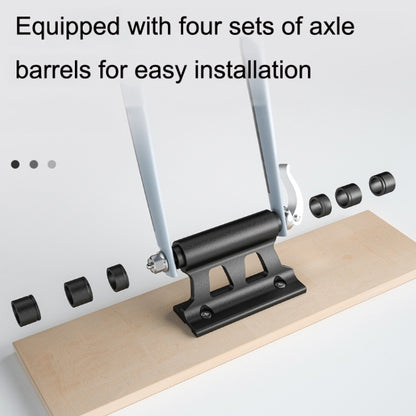 CX-C08 Bicycle Fixed Front Fork Bracket Quick Release Buckle Axle Front Fork Bracket(Black) by buy2fix