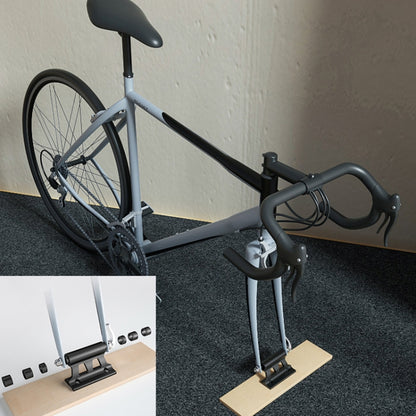 CX-C08 Bicycle Fixed Front Fork Bracket Quick Release Buckle Axle Front Fork Bracket(Black) by buy2fix