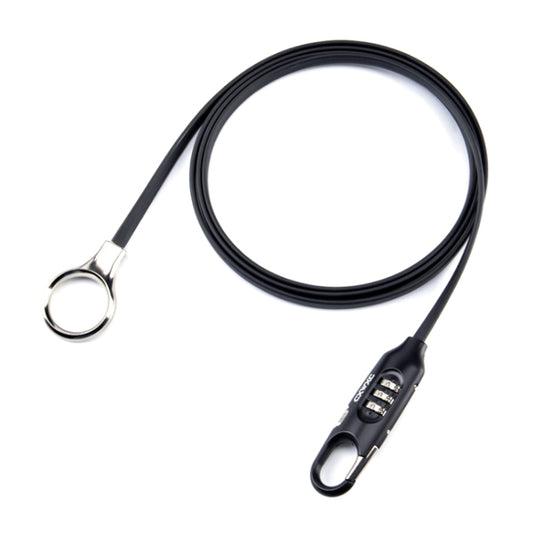 PL3001 Bicycle Mountain Bike Portable Anti-theft Password Cable Lock(Black) by buy2fix