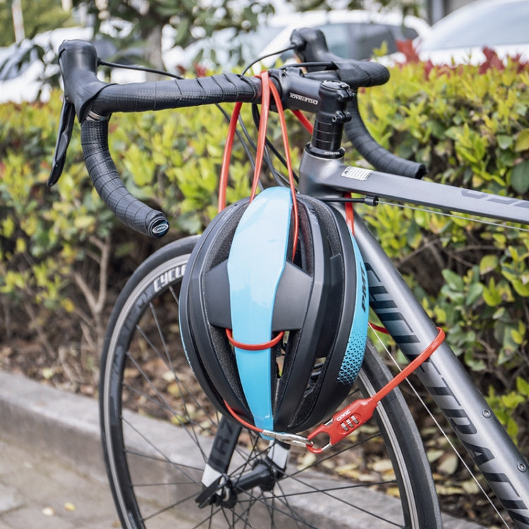 PL3001 Bicycle Mountain Bike Portable Anti-theft Password Cable Lock(Black) by buy2fix