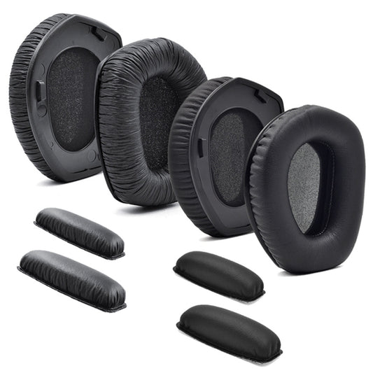 2 PCS Headphone Head Beam Protection Pad For Sennheiser HDR RS185 (Frog Leather) - Earmuff & Pad by buy2fix | Online Shopping UK | buy2fix