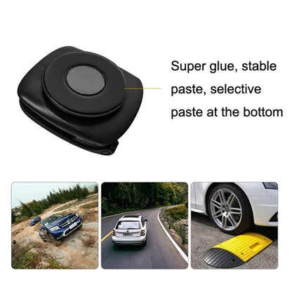 MM002 Car Dashboard Mobile Phone Holder Car Silicone Rotary Navigation Mobile Phone Holder(Black) by buy2fix