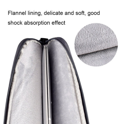 ST09 Portable Single-shoulder Laptop Bag, Size: 14.1-15.4 inches(Gray with Shoulder Strap) by buy2fix