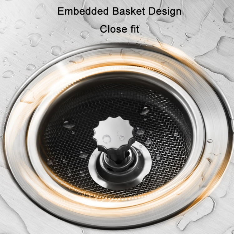 Anti-clogging Stainless Steel Filter For Kitchen Sink Sewer, Random Handle Style Delivery(Dense Net) - Filters by buy2fix | Online Shopping UK | buy2fix