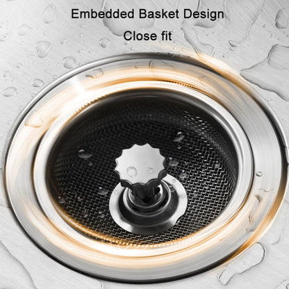 Anti-clogging Stainless Steel Filter For Kitchen Sink Sewer, Random Handle Style Delivery(Dense Net) - Filters by buy2fix | Online Shopping UK | buy2fix