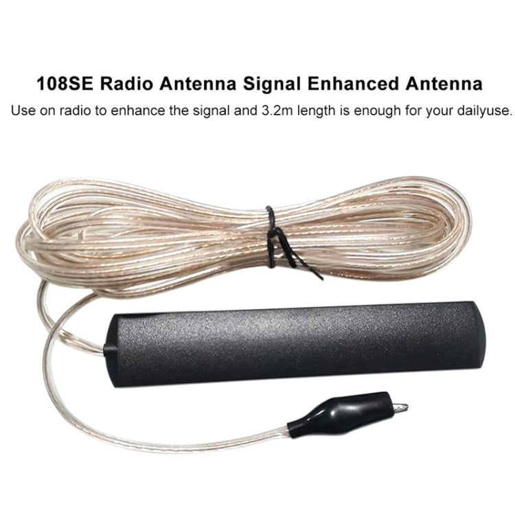 ANT-108SE Home AV Amplifier Alligator Clip Radio Boost Antenna - Aerials by buy2fix | Online Shopping UK | buy2fix