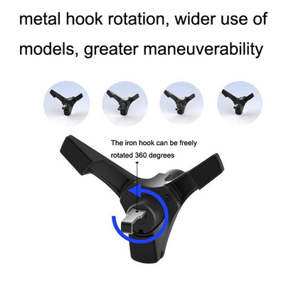 Y-Type Air Outlet Mobile Phone Bracket Air Conditioning Port Car Support(15mm Ball Head) - Universal Car Holders by buy2fix | Online Shopping UK | buy2fix