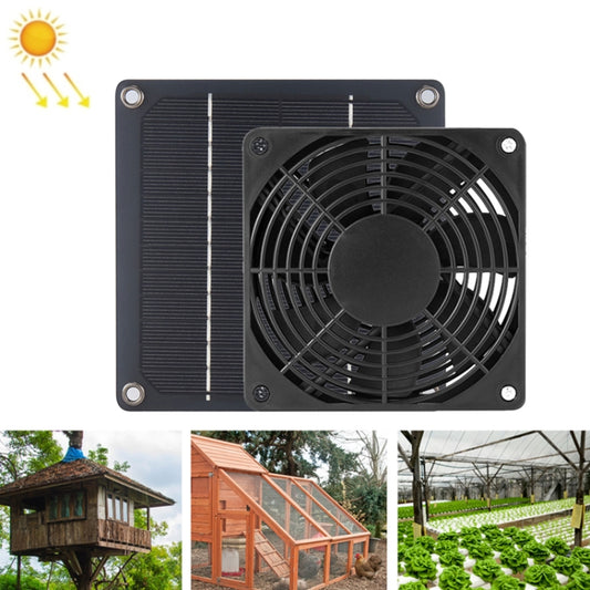3W High Speed and Long Life Outdoor Solar Pet Exhaust Fan - Others by buy2fix | Online Shopping UK | buy2fix