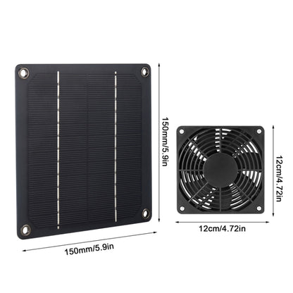 3W High Speed and Long Life Outdoor Solar Pet Exhaust Fan - Others by buy2fix | Online Shopping UK | buy2fix
