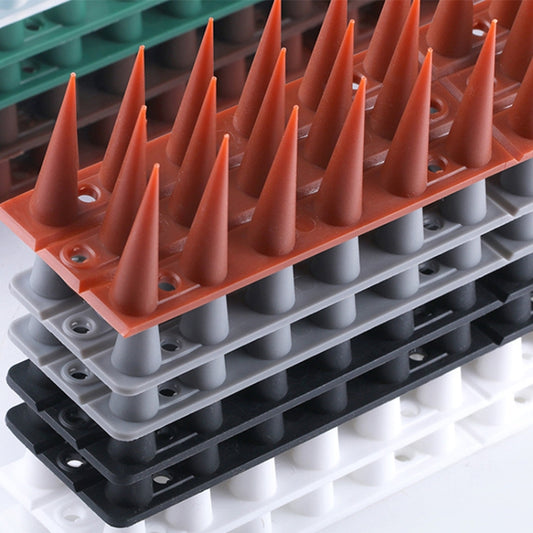 Plastic Bird Repellent Thorns Fence Anti-climb Nails(Black) - Outdoor Insect Repellent by buy2fix | Online Shopping UK | buy2fix